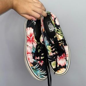 Floral vans